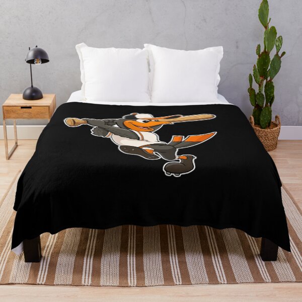 Item preview, The Oriole Bird Mascot Baltimore Baseball designed and sold by ChristineRobins.