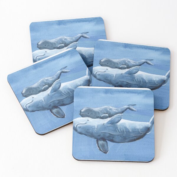 Item preview, beluga and young designed and sold by miouArt.