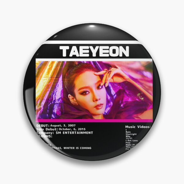 Item preview, Taeyeon Infomation Graphic 		 designed and sold by oncawjemtdb88.