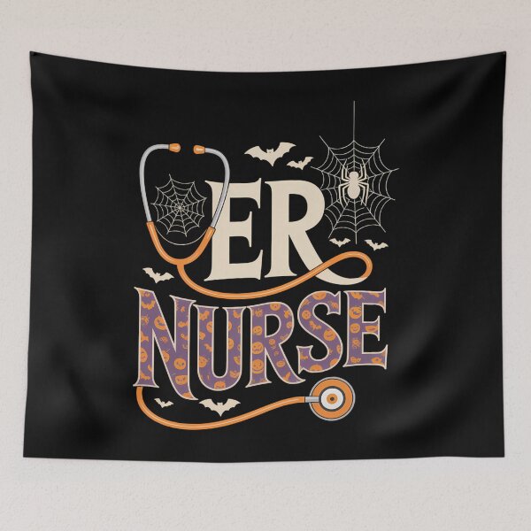 Item preview, Nurse Spooky Cute Halloween designed and sold by savrmiller.
