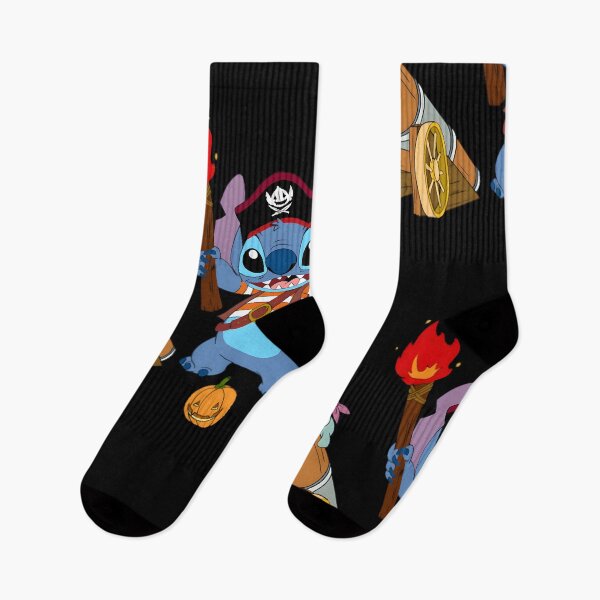 Item preview, Lilo & Stitch Pirate Halloween – Cute Stitch and Scrump Cannon Art designed and sold by alolo2021.
