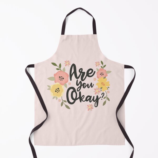 Item preview, Are You Okay - Floral Positive Message – Kindness Quote designed and sold by chillaxcats.