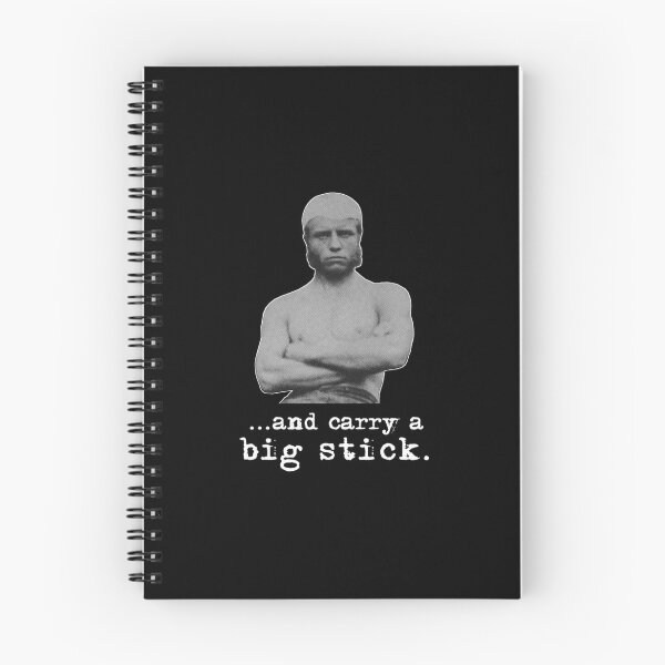 Item preview, Teddy Roosevelt Carry A Big Stick Quote War Is Hell Store Transparent	 designed and sold by wjrrekja54.