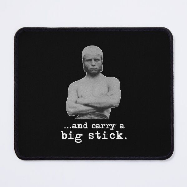 Item preview, Teddy Roosevelt Carry A Big Stick Quote War Is Hell Store Transparent designed and sold by wjrrekja54.