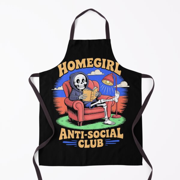 Item preview, Homegirl Anti-Social Skeleton designed and sold by sandrahofer-art.