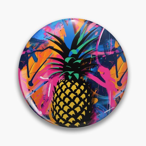Artikelvorschau, Ananas-Malerei entworfen und verkauft von ViaARTfactory.