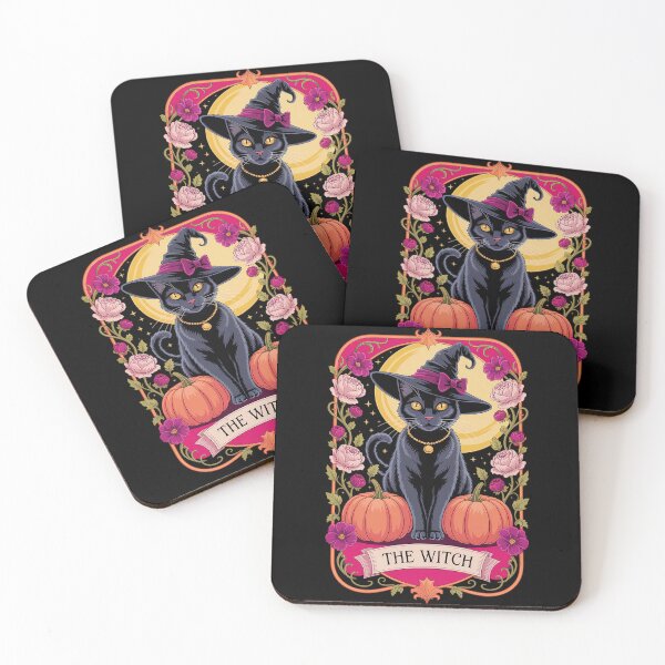 Item preview, The Witch Black Cat Tarot designed and sold by sandrahofer-art.