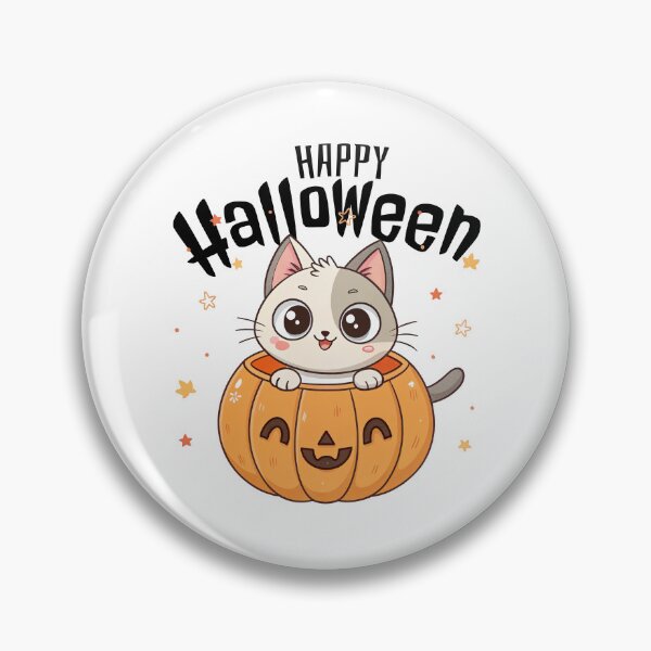 Item preview, Cute Cat in Pumpkin designed and sold by graphic-genie.
