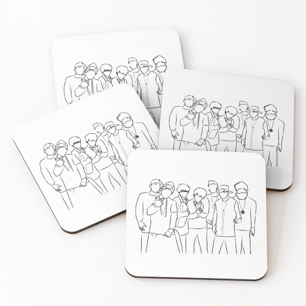 Item preview, No more Dream by BTS designed and sold by ArtRaftPro.