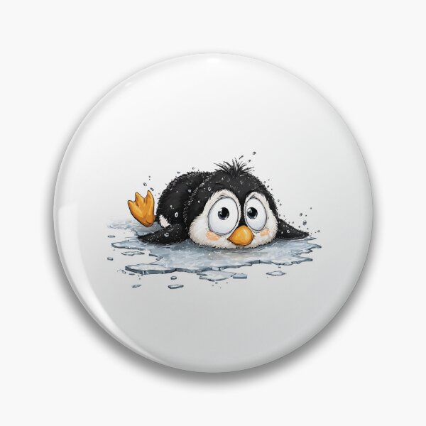 Item preview, Funny Penguin Slip designed and sold by IssaraStudio.