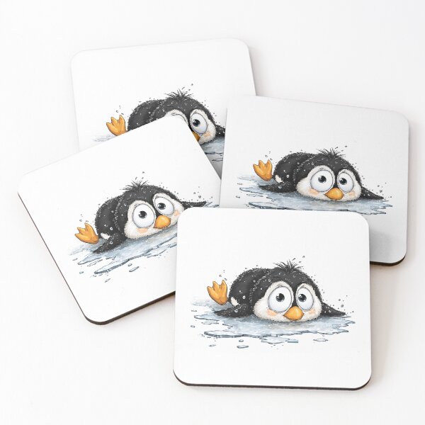 Item preview, Funny Penguin Slip designed and sold by IssaraStudio.