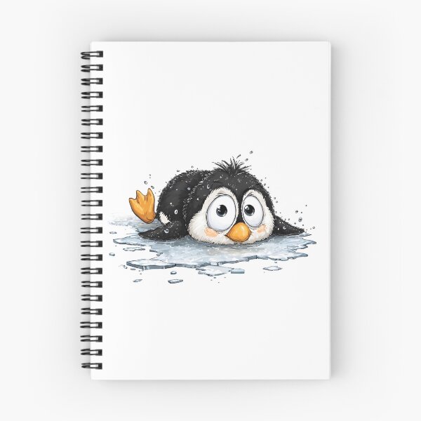 Item preview, Funny Penguin Slip designed and sold by IssaraStudio.