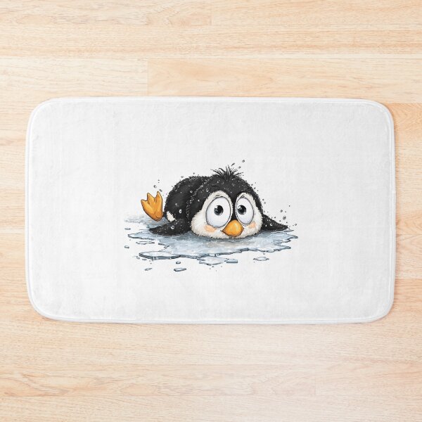 Item preview, Funny Penguin Slip designed and sold by IssaraStudio.