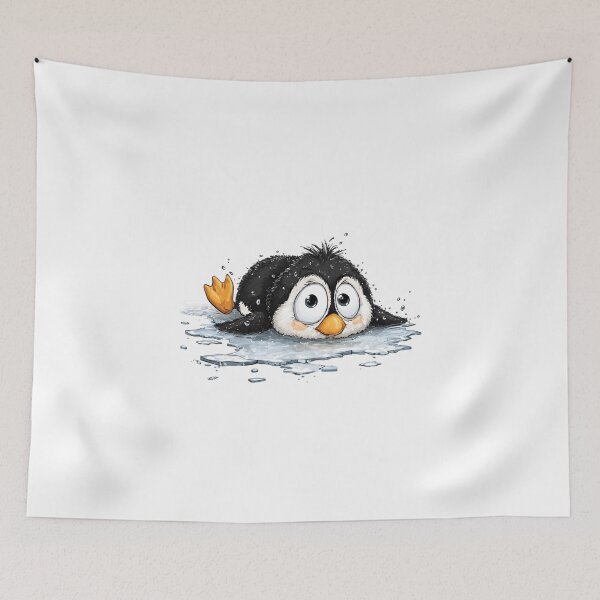Item preview, Funny Penguin Slip designed and sold by IssaraStudio.