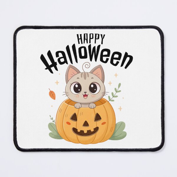 Item preview, Cute Cat in Pumpkin designed and sold by graphic-genie.