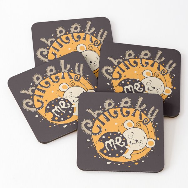 Item preview, Cheeky Cookie Mouse – Cute and Fun Cartoon designed and sold by NidhiW.