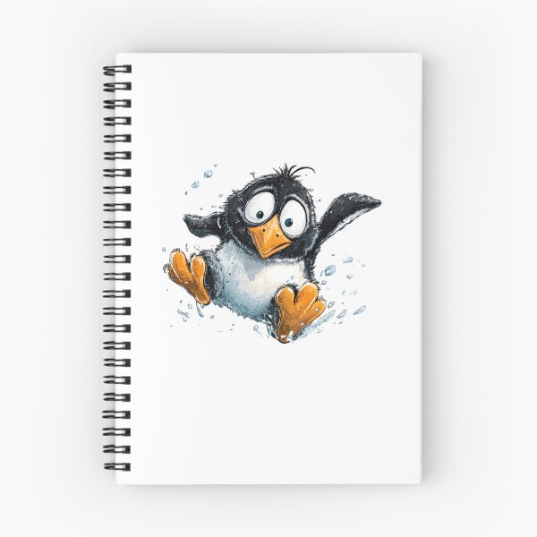 Item preview, Comic Penguin Art designed and sold by IssaraStudio.
