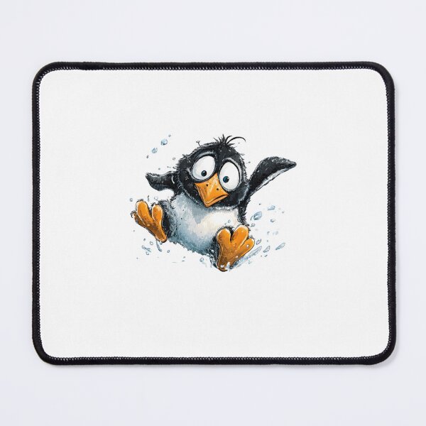 Item preview, Comic Penguin Art designed and sold by IssaraStudio.