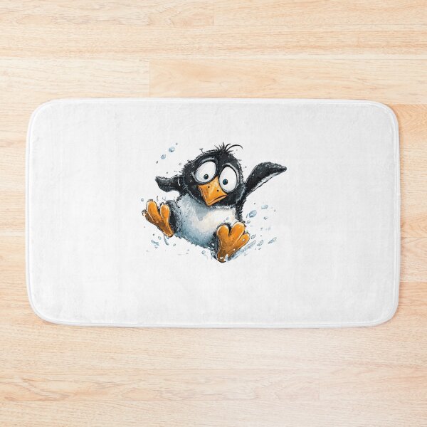 Item preview, Comic Penguin Art designed and sold by IssaraStudio.