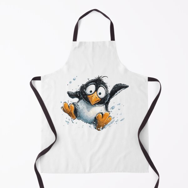 Item preview, Comic Penguin Art designed and sold by IssaraStudio.