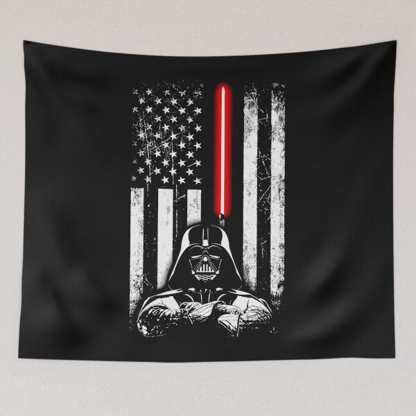 Artikelvorschau, Darth-Vader-Sith-Lord-Amerikanische-Flagge-Shirt entworfen und verkauft von AdaStrom1.