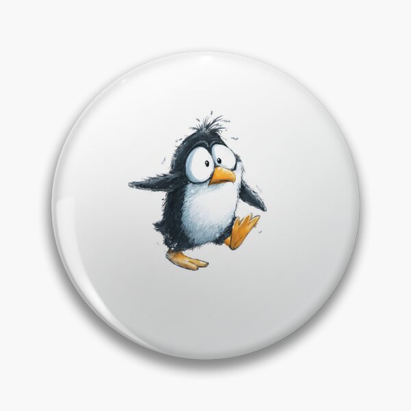 Item preview, Cute Slipping Penguin designed and sold by IssaraStudio.