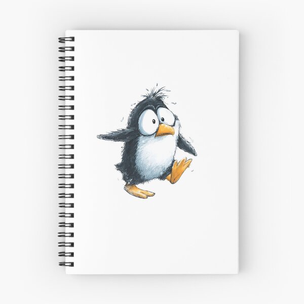 Item preview, Cute Slipping Penguin designed and sold by IssaraStudio.