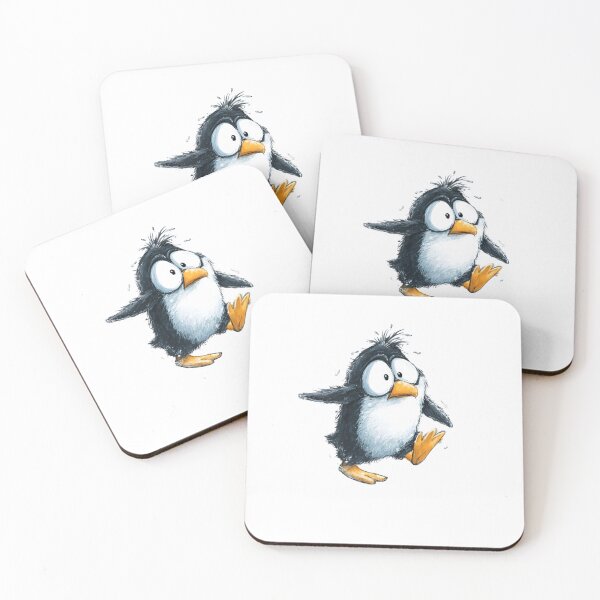 Item preview, Cute Slipping Penguin designed and sold by IssaraStudio.