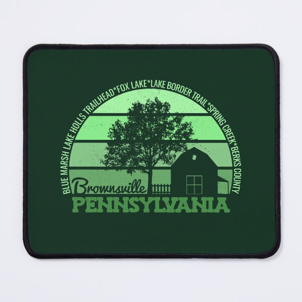 Item preview, Brownsville Pennsylvania Sunset Retro Vintage Local Pride Logo designed and sold by CRHPOD20.
