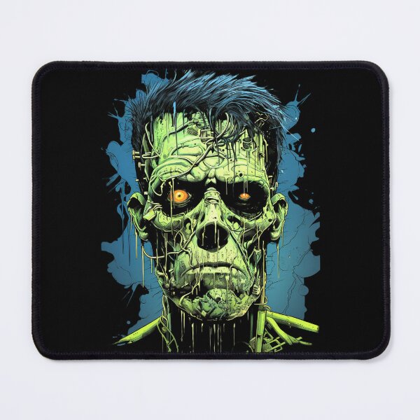 Item preview, Halloween FrankensteinT- Shirt and Sticker Spooky Creepy Design designed and sold by WHITE FLAME PRINTS.