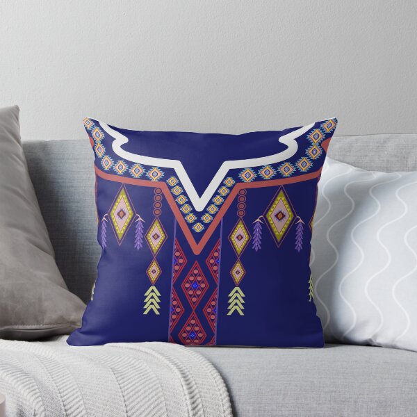 Item preview, Geometric Tribal Ethnic Ornament on Deep Blue Background designed and sold by rtinnapun.