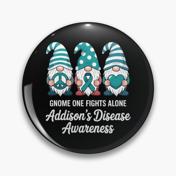 Item preview, Addison's disease Awareness Month Light Blue Ribbon Gnomies designed and sold by VENOM0RIOT.