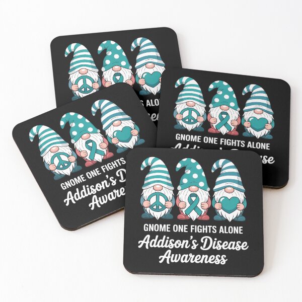 Item preview, Addison's disease Awareness Month Light Blue Ribbon Gnomies designed and sold by VENOM0RIOT.