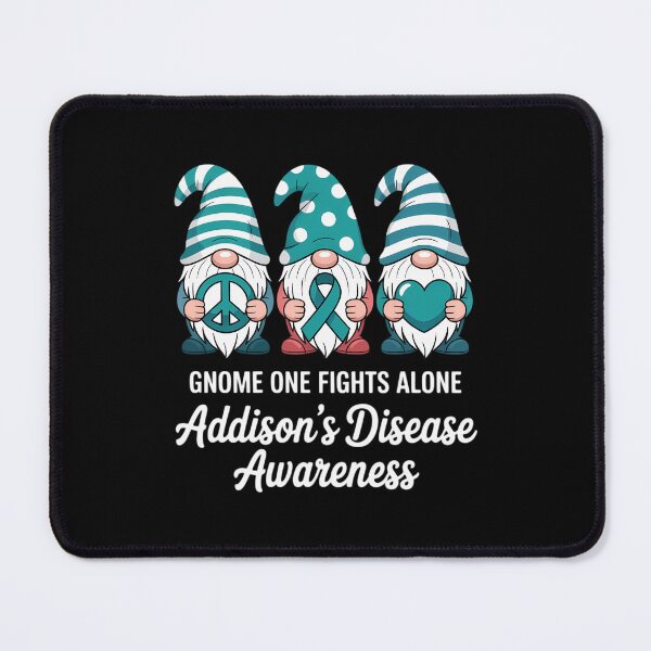 Item preview, Addison's disease Awareness Month Light Blue Ribbon Gnomies designed and sold by VENOM0RIOT.