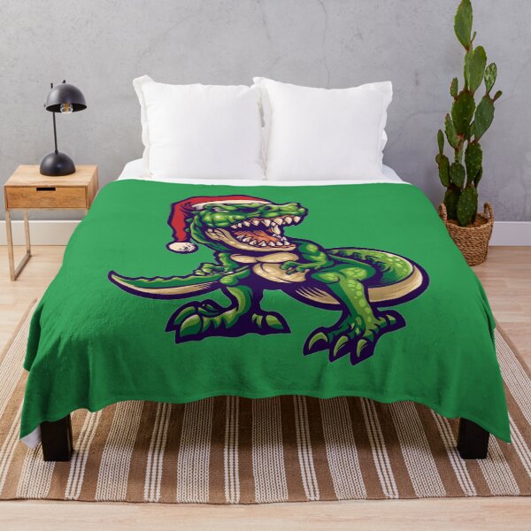 Item preview, 500 Teeth T-Rex Dinosaur With a Christmas Hat designed and sold by thecooltable.