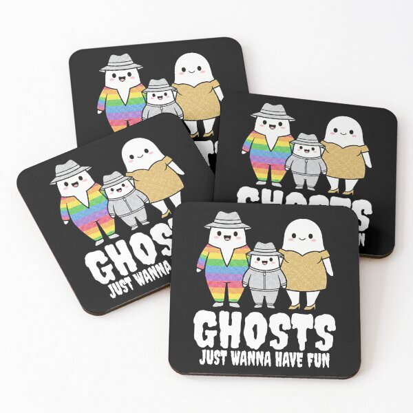 Item preview, GHOSTS JUST WANNA HAVE FUN - GHOST HALLOWEEN designed and sold by KEF Custom.