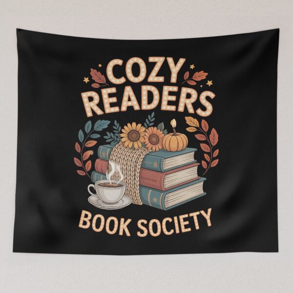 Item preview, Reader Book Society Fall Autumn Floral Pumpkin designed and sold by aidenpier.