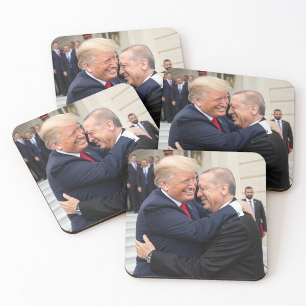 Item preview, Trump and Tayyip Erdoğan to hug designed and sold by zangess1.