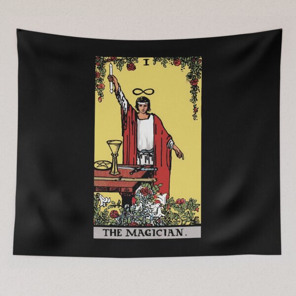 Item preview, Tarot - The Magician (Black Tees Only)  	 designed and sold by jlhqfxhyscw96.