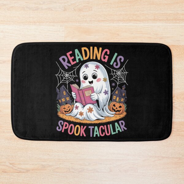 Item preview, Reading Funny Ghost Reading Book Halloween designed and sold by aidenpier.