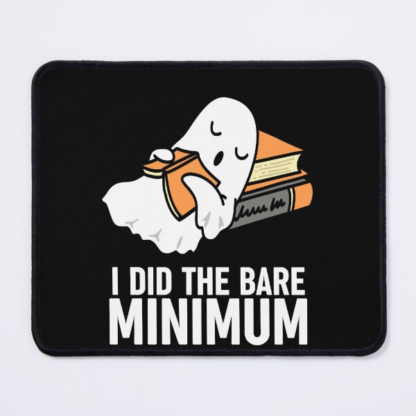 Item preview, I did the bare minimum Funny Ghost Halloween T-Shirt designed and sold by OldSkullDesigns.