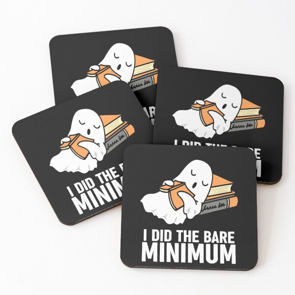 Item preview, I did the bare minimum Funny Ghost Halloween T-Shirt designed and sold by OldSkullDesigns.