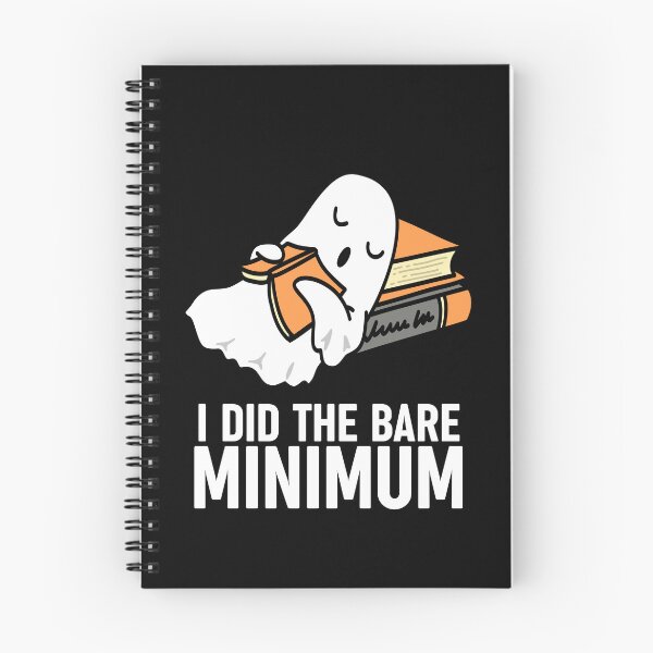 Item preview, I did the bare minimum Funny Ghost Halloween T-Shirt designed and sold by OldSkullDesigns.