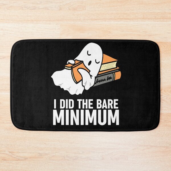 Item preview, I did the bare minimum Funny Ghost Halloween T-Shirt designed and sold by OldSkullDesigns.