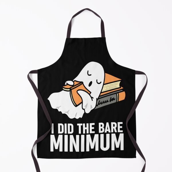 Item preview, I did the bare minimum Funny Ghost Halloween T-Shirt designed and sold by OldSkullDesigns.