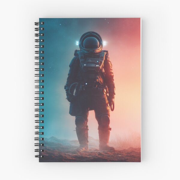 Item preview, Galactic Astronaut on an Unknown Planet Art designed and sold by GrinGalore.