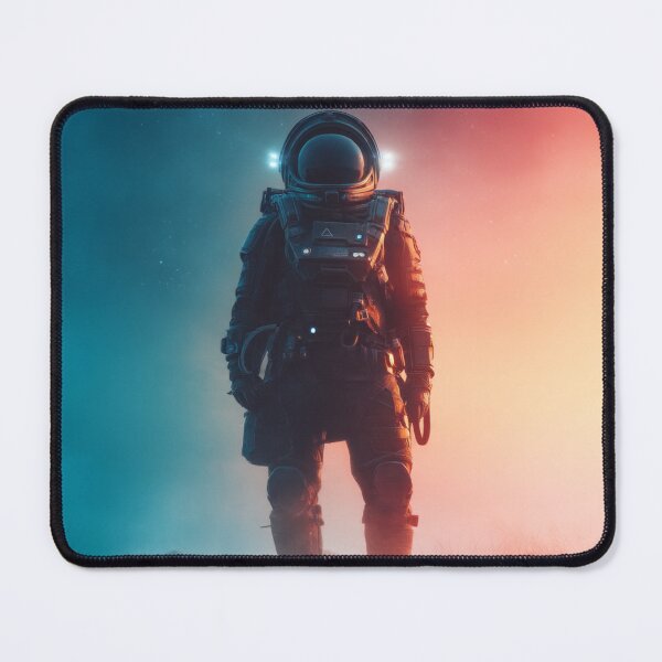 Item preview, Galactic Astronaut on an Unknown Planet Art designed and sold by GrinGalore.