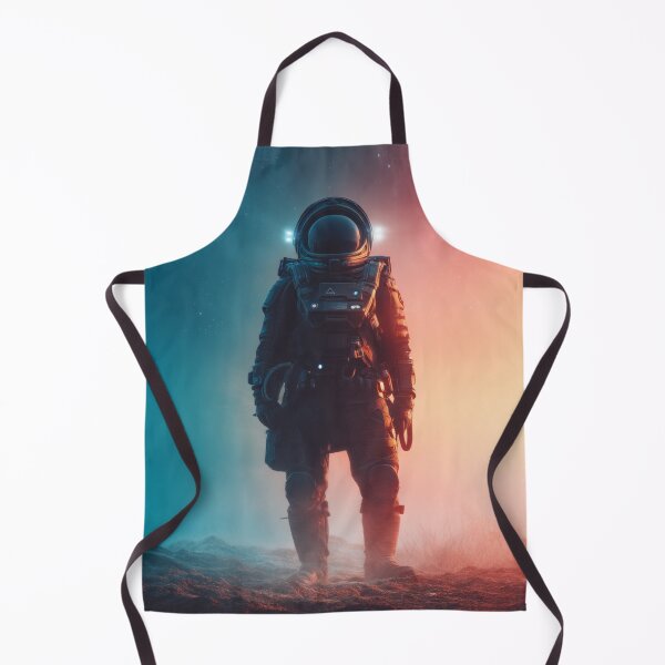 Item preview, Galactic Astronaut on an Unknown Planet Art designed and sold by GrinGalore.
