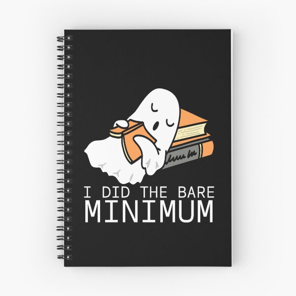 Item preview, I did the bare minimum Funny Ghost Halloween T-Shirt designed and sold by OldSkullDesigns.