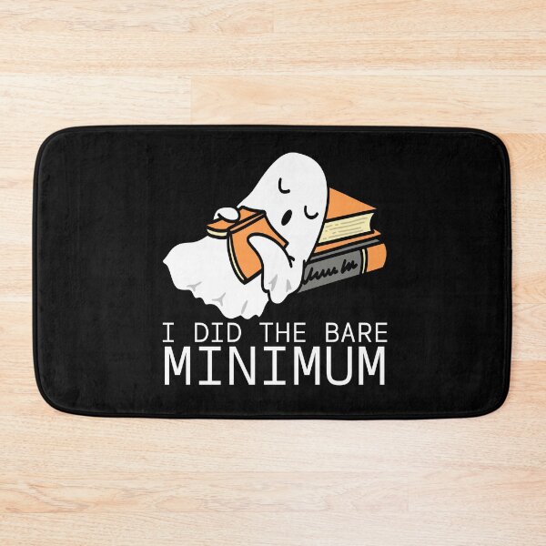 Item preview, I did the bare minimum Funny Ghost Halloween T-Shirt designed and sold by OldSkullDesigns.